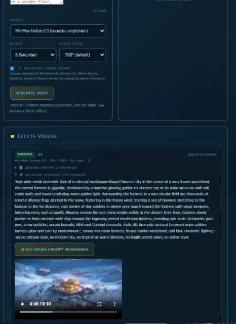 Event Video Builder — screenshot 1