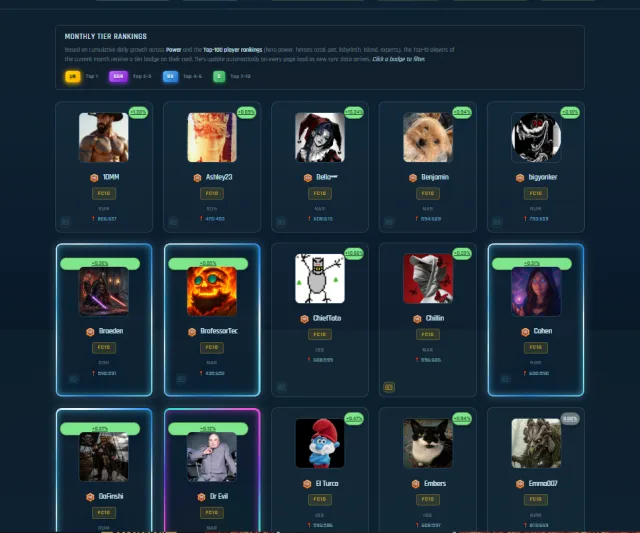 Member Browser + Login — screenshot 1