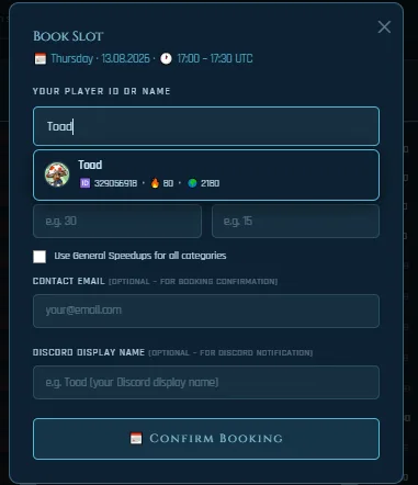 Minister Event — screenshot 2
