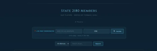 Player Find (Every State) — screenshot 1