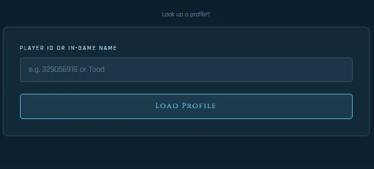 Player Profile Card — screenshot 2