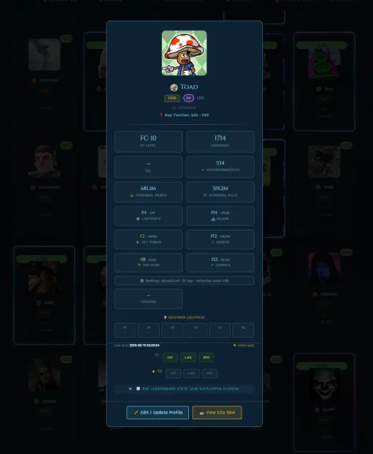 Player Rankings — screenshot 1