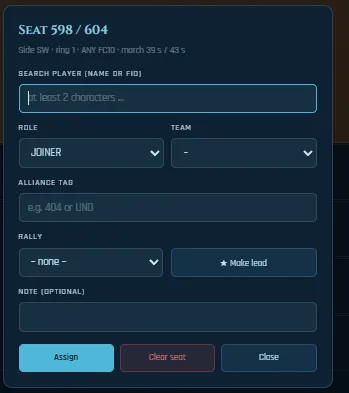 Rally Groups — screenshot 1