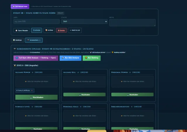 SvS Pipeline (Phase 4) — screenshot 1