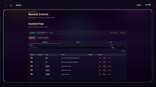WOS-Bot — screenshot 4